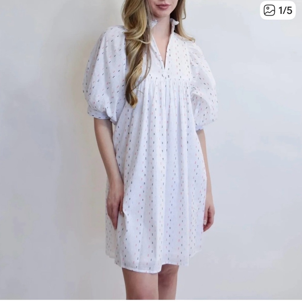 Never A Wallflower White Ruffled Top